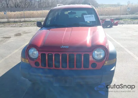 2006 Jeep Liberty Sport из США, поврежденный, VIN 1J8GL48K16W268878